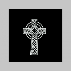 Gotický kríž  malá potlačená nášivka rozmery cca. 12x12cm (neobšívaná)